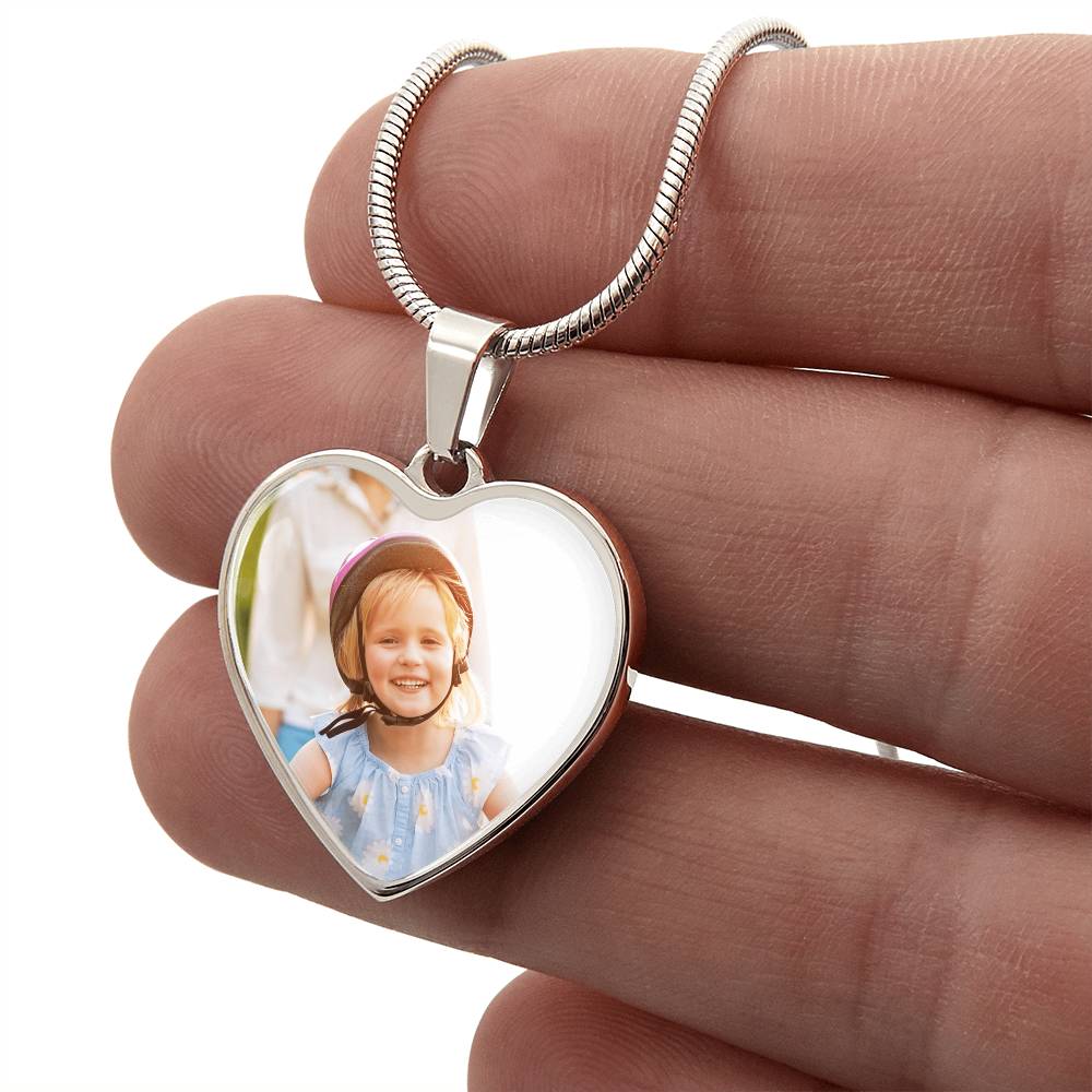 Heart Necklace - Engraving