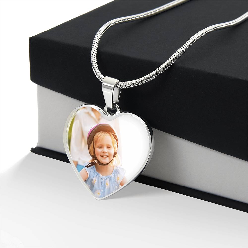 Heart Necklace - Engraving
