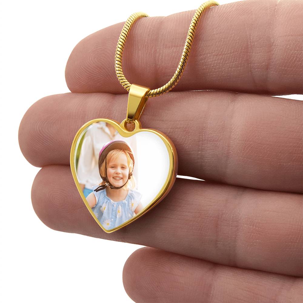 Heart Necklace - Engraving