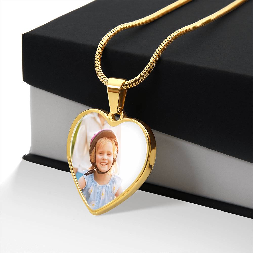 Heart Necklace - Engraving