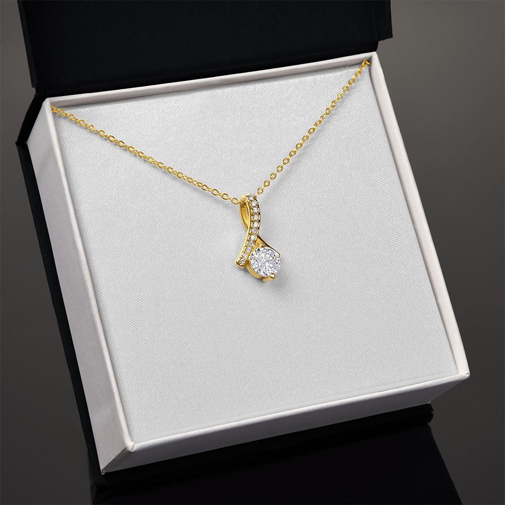 Alluring Beauty Necklace - Yellow & White Gold Variants