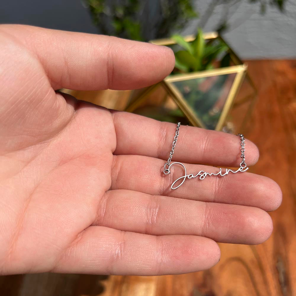 Signature Name Necklace - MC